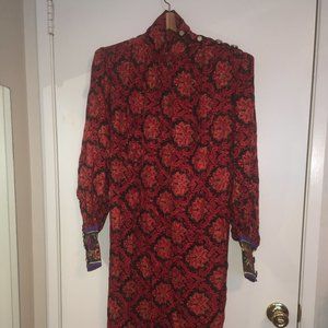 Teri Jon Silk Dress